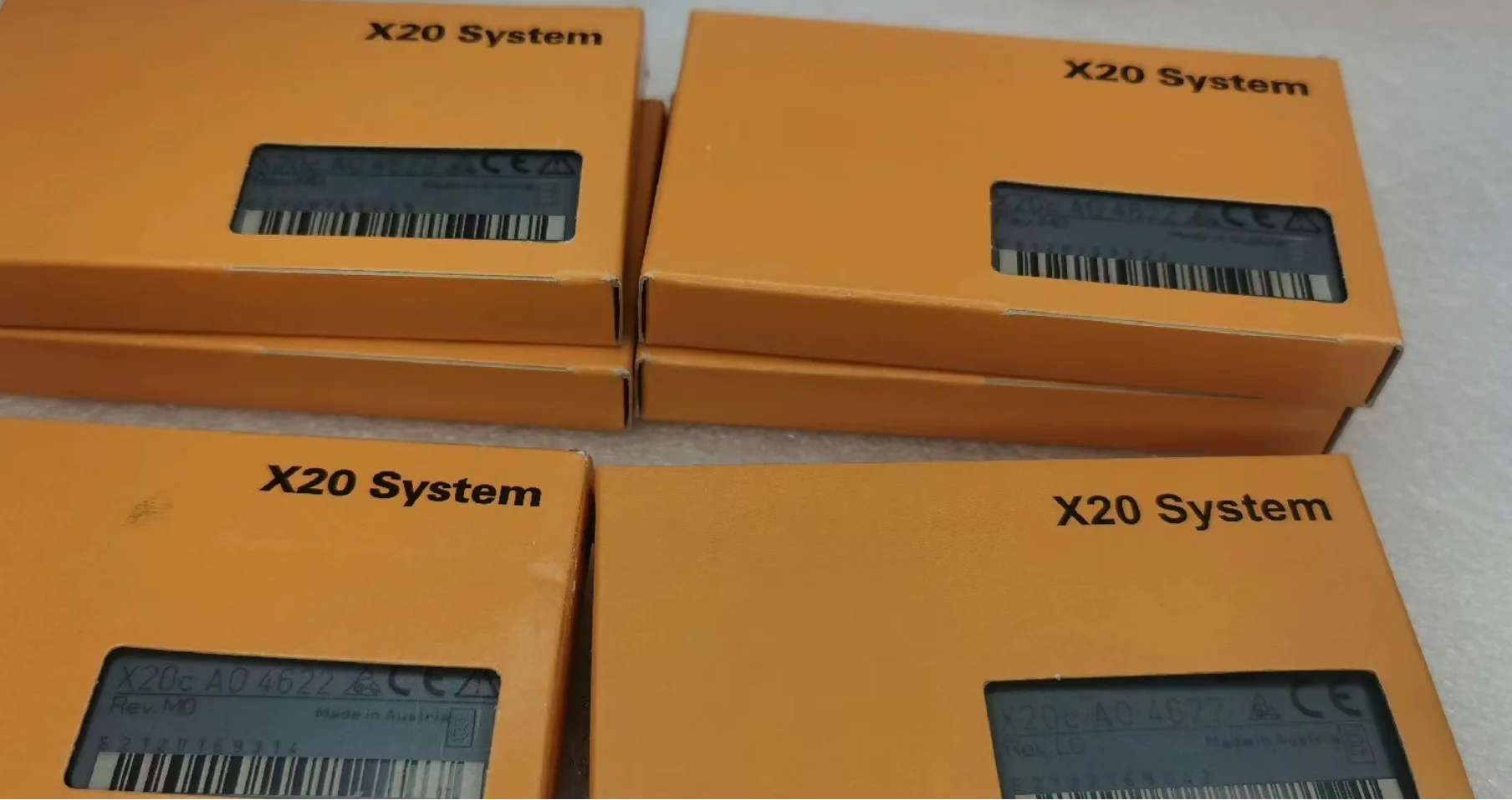 New B&R module models：X20AO4622