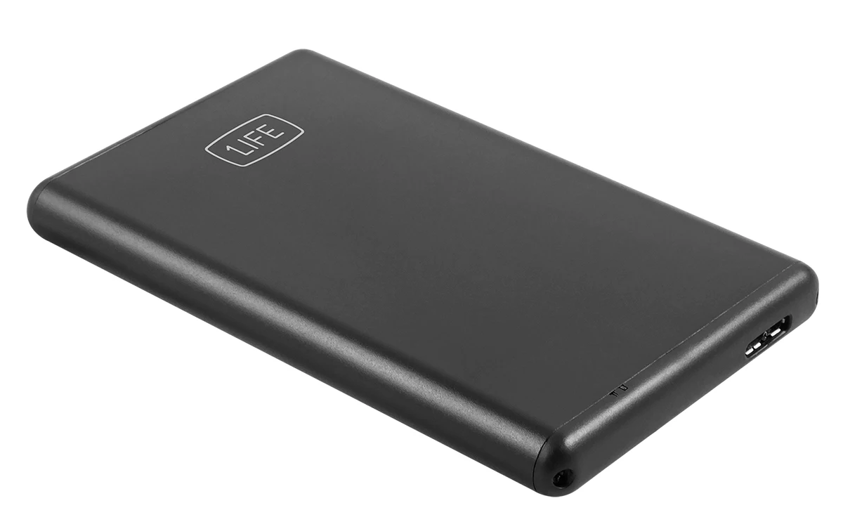1LIFE Caja externa Vault 3-  HDD / SSD, Compatible con Unidades SATA y USB 3.0, Windows 2000, XP, VISTA, 7, 8, 10, Mac, Linux