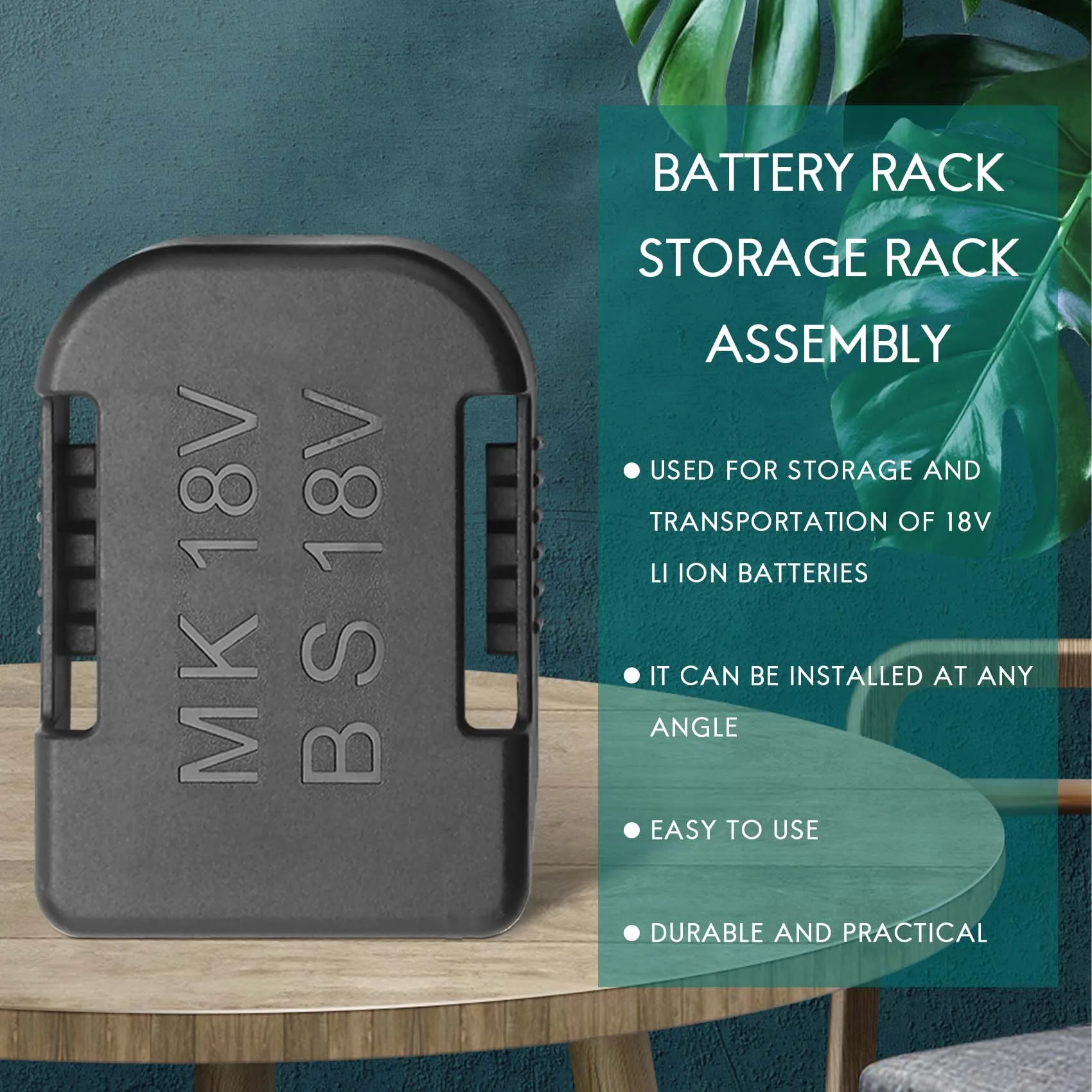 5 шт., держатели для батарей 18 в