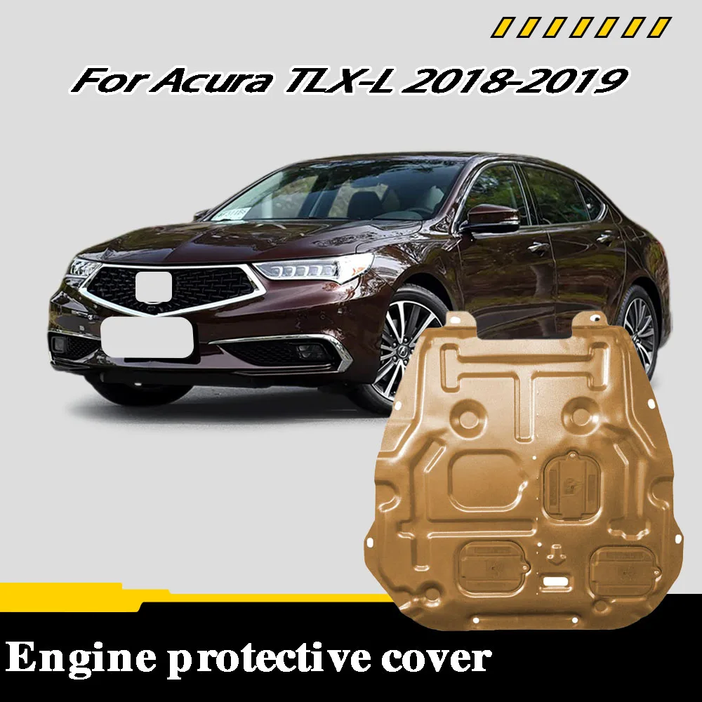 Car Accessories Under Engine Guard Mudguard Board Splash Shield Mud Fender Plate Panel For Acura TLX-L 2018-2019 2.4L