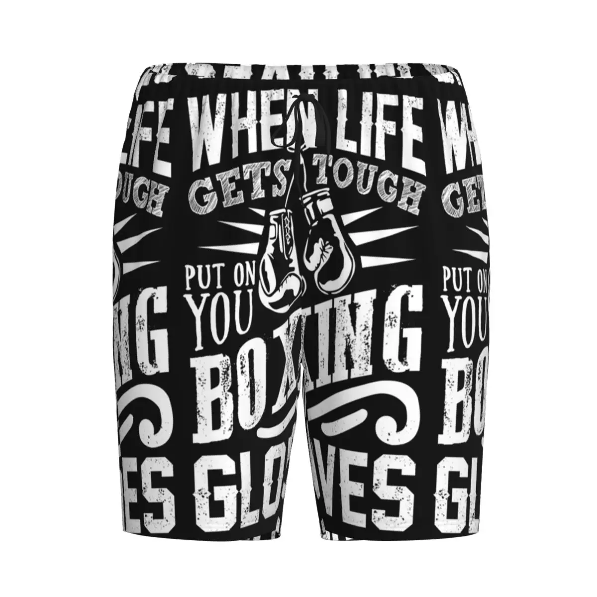 

Custom Boxing Gloves Shorts Sleeping Pants Men Pajama Pants Lounge Sleep Sleepwear Bottoms