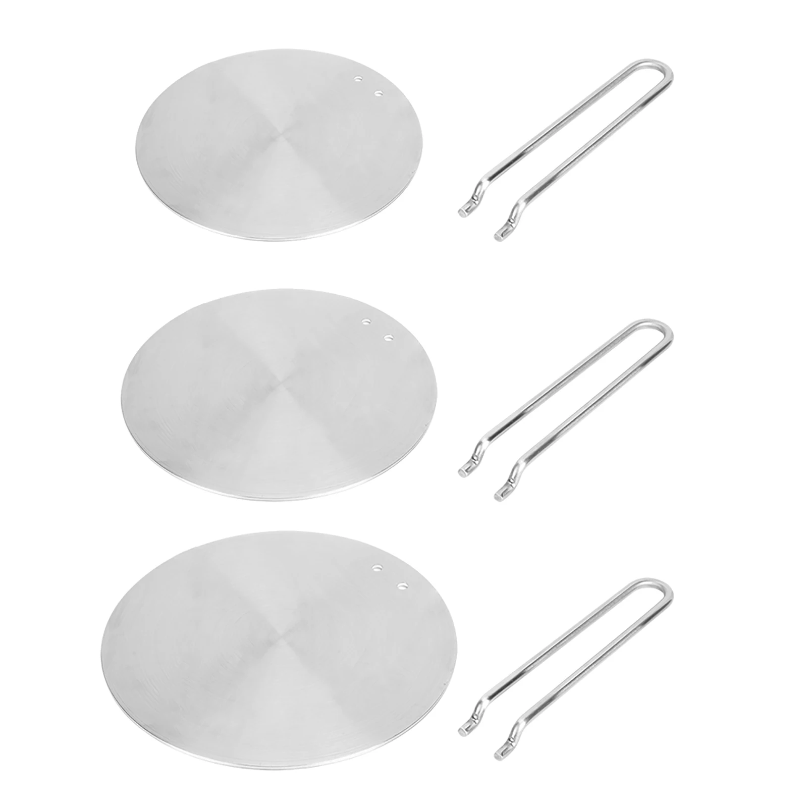 Edelstahl-Wärmeverteiler, Induktionsplatten-Adapter, Konverter, elektrische Kochplatte für Induktionsherd, Gaskocher