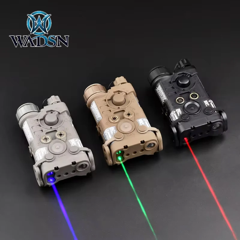 

WADSN NGAL UHP Red Green IR High end version laser Pointer Tactical Red Dot Blue Laser Sight Hunting Scout Weapon LED Strobe