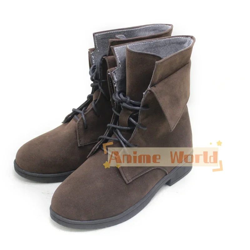 Anime In/Spectre Iwanaga Kotoko Cosplay Shoes PU Leather Shoes Halloween Carnival Boots Cosplay Prop Custom Made