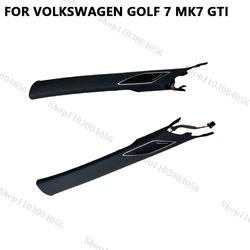 Car A-Pillar Tweeter Trim For Volkswagen Golf 7 MK7 GTI Black Pillar Audio Interior Panel Speaker Car Accessories
