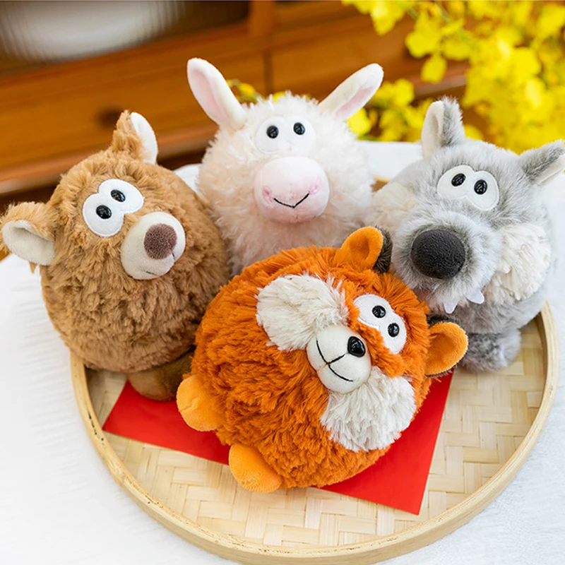 

15cm plush toy lamb doll with high appearance level as a companion and companion, a cute soothing baby doll as a gift