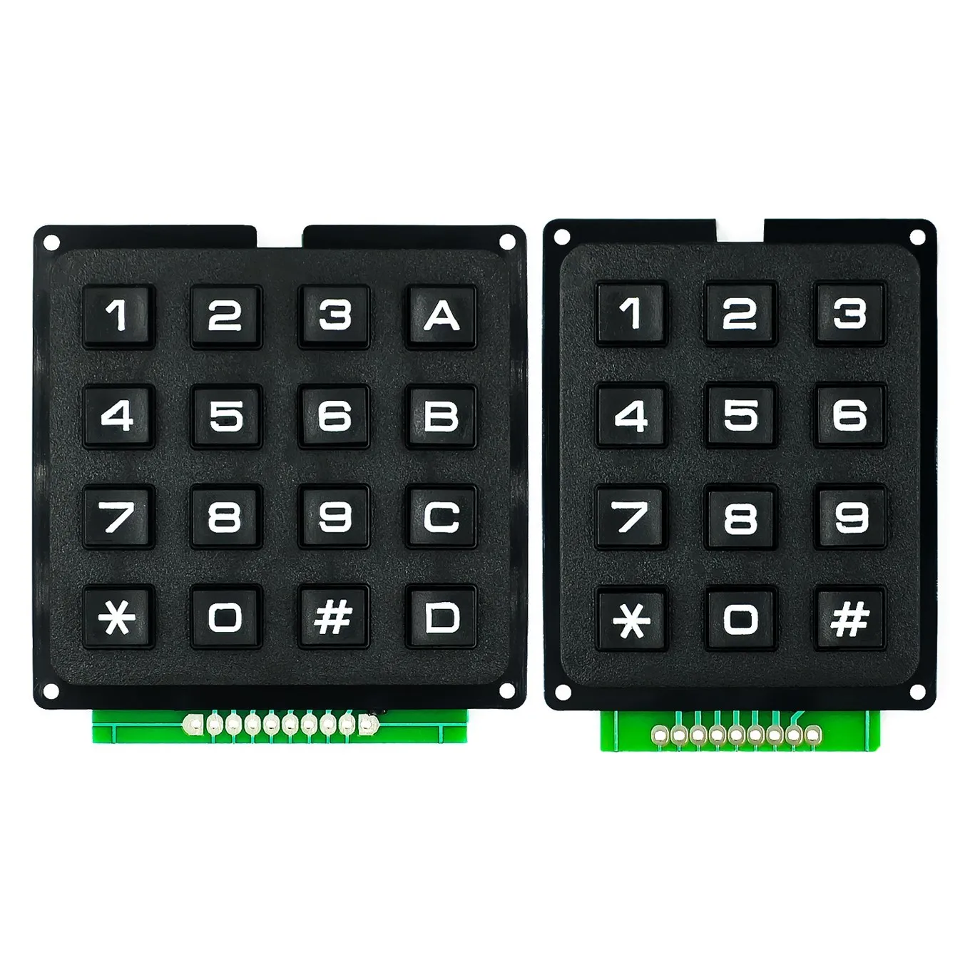 3*4 4*4 Matrix Switch Keyboard Keypad Array Module ABS Plastic Keys 4x4 3x4 12 16 Key Button Membrane Switch DIY Kit for Arduino