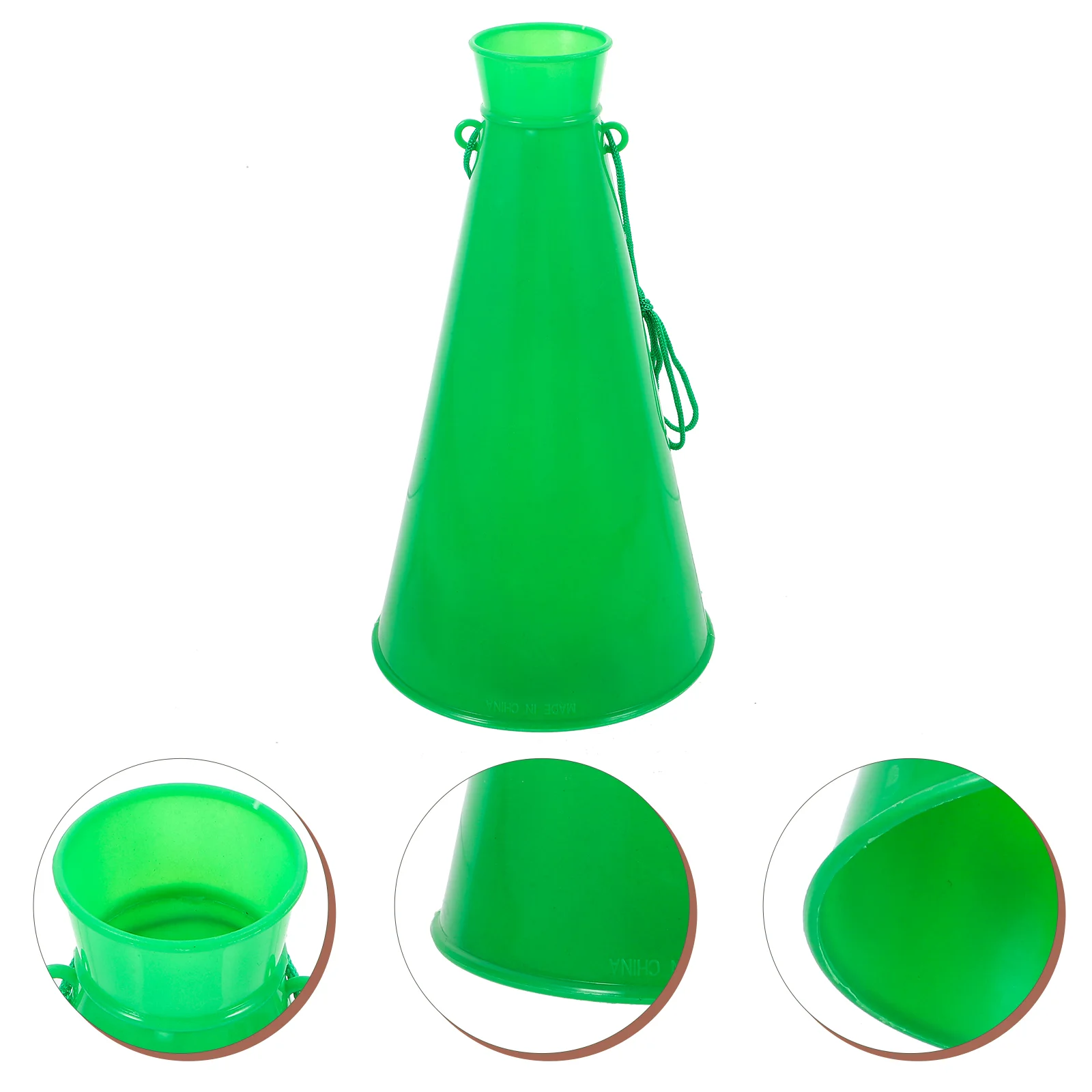 Cups for Kids Cheering Horn Football Toy Air Noise Maker Megaphones Green Party Horns Toddler