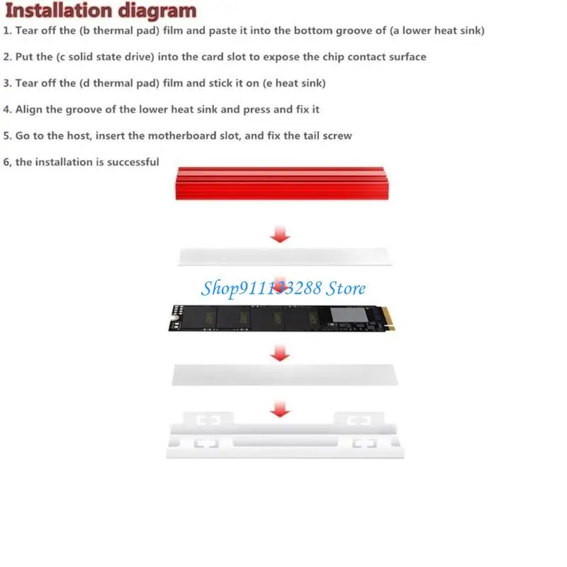 

G88D M.2 SSD Coolers Сплошные радиаторы M.2 Coolers nvme Сплошные состояния охлаждающий жилет SSD