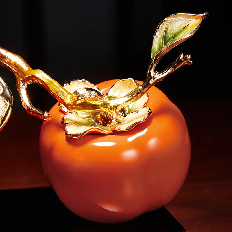Hot selling Chinese persimmon decorative ornaments home ornaments