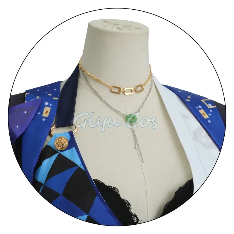 Honkai 스타 레일 옥 코스프레 의상 성인 카니발 유니폼 애니메이션 할로윈 파티 의상 가장 무도회 여성 게임