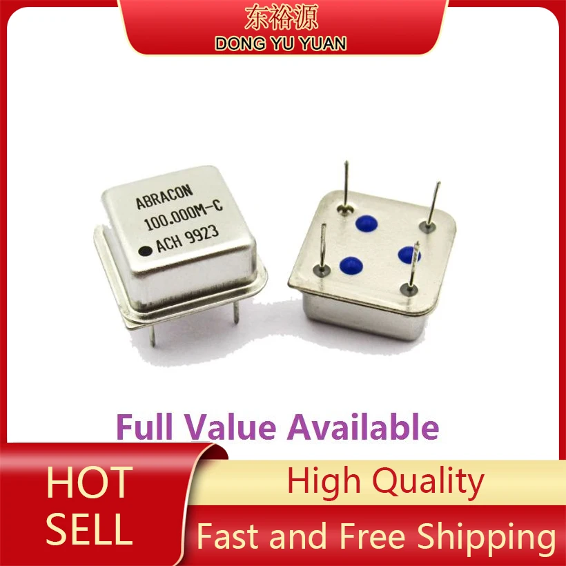 5PCS 4MHZ/4.9152MHZ/6MHZ/8MHZ/10MHZ 24MHZ/40MHZ 11.0592MHZ/12MHZ/20MHZ/22.184MHZ/50MHZ DIP 4P Square Active Crystal Oscillator