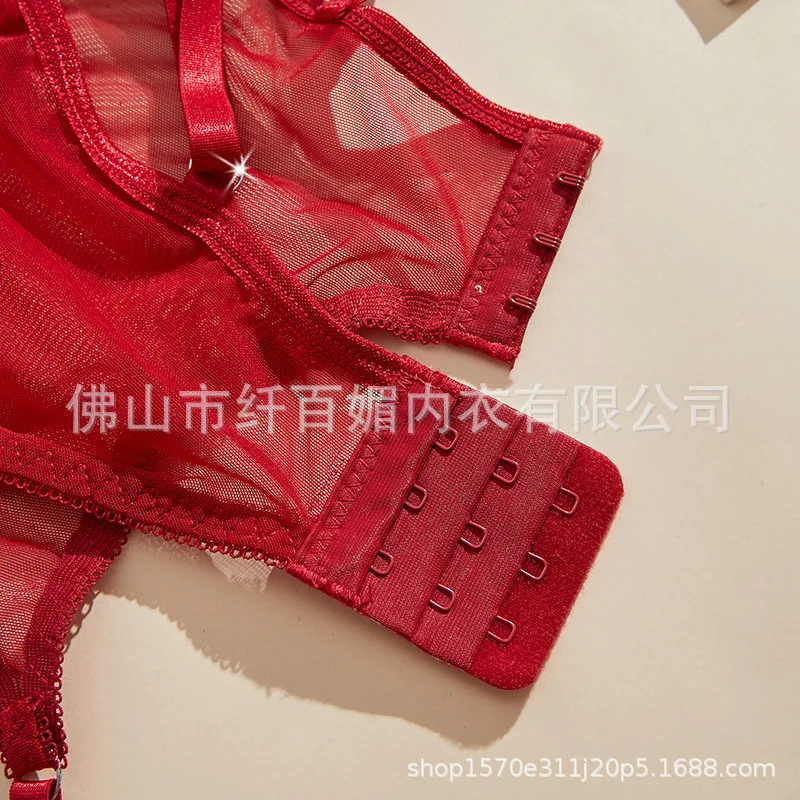 Biquíni renda sexy roupa íntima ultrafina uniforme tanga maiô