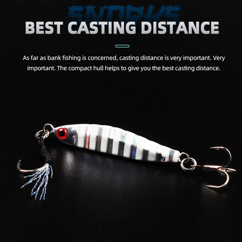 Magic Works Metal Jig Goods For Fishing Jig 5G 8G 12G 18G 30G 40G Fishing Lures Fishing Supplies Artificial Bait Sea Fishing Jig