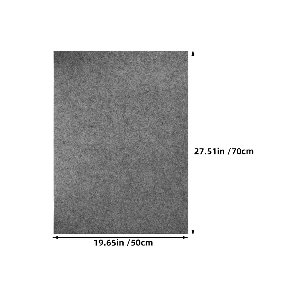 2Pcs Thick Wool Felt Calligraphy Mat Large Desk Pad Absorbent Chinese Painting Practice Writing Mat Felt Desk Pad