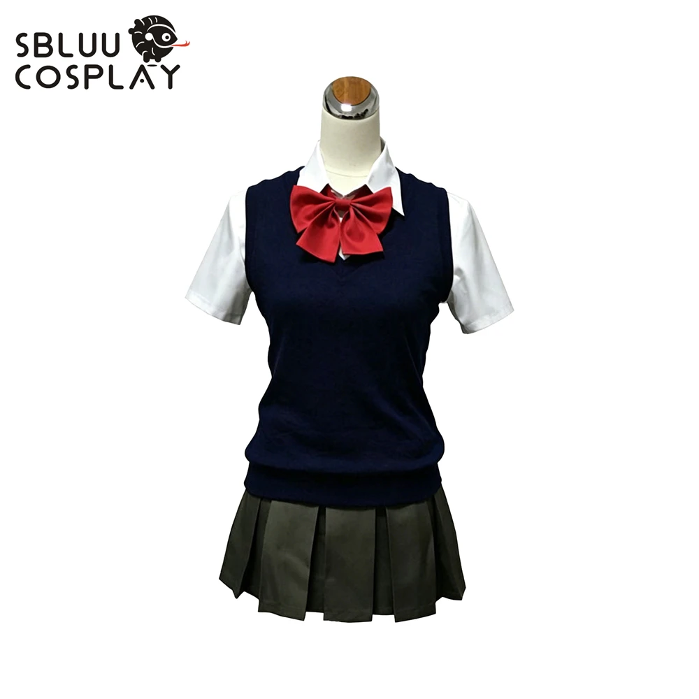 

SBluuCosplay Anime Cos Hanabi Yasuraoka Cosplay Costume School Uniform Halloween Party Custom Made