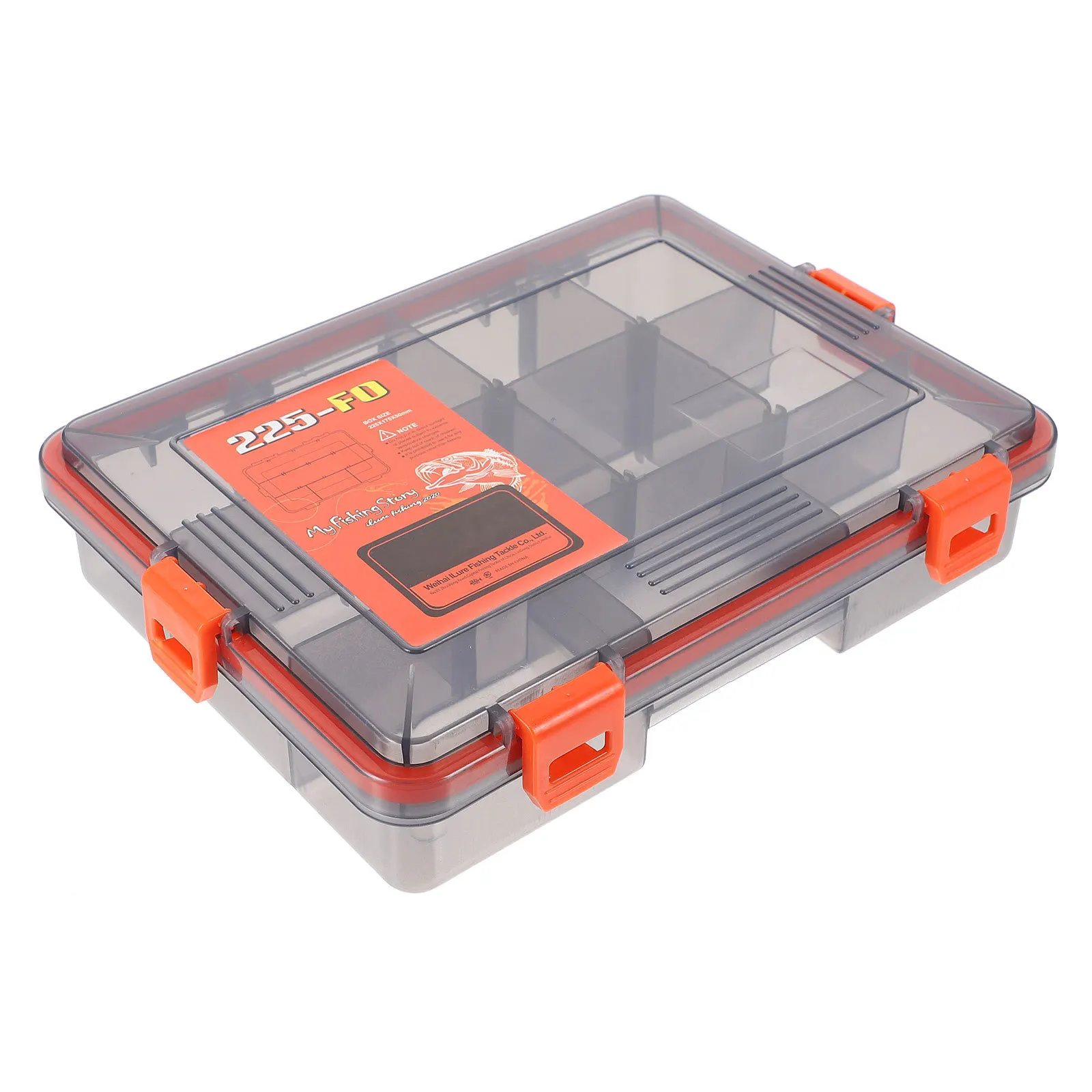 

Fishing Tackle Container Premium Waterproof Portable Storage Box For Hooks Baits Lures Large Capacity Multi-Grid Fishing Tools