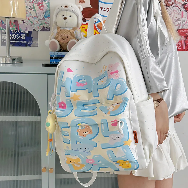 

Kids Backpack for Boy Large Capacity Casual Cute Backpack School Backpack Cartoon Backpacks Designer Bags Mochilas Mujer Рюкзак