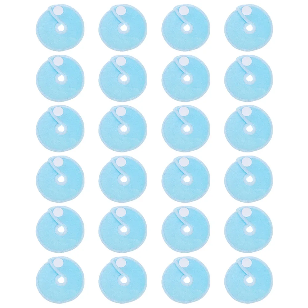 

24pcs Feeding Support Cotton Pad Reusable Soft G Tube Accessories Babies Boys Girls Belly Button Pad Breastfeeding Pads Tube