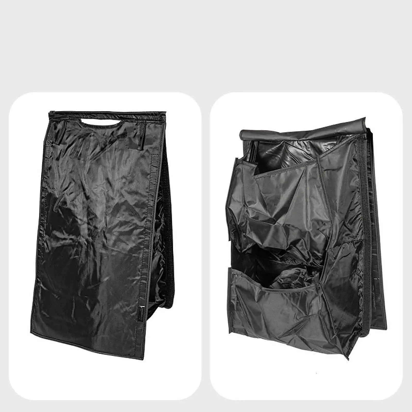 

Universal Waterproof Tent Shoe Organizer Black Oxford Cloth External Bag for Car Roof Tent Camping