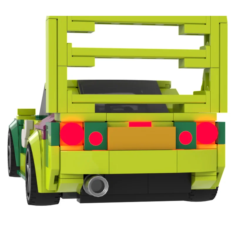 338 PCS Auto Da Corsa Nissan Skyline GT-R R34 MOC Personalizza Modulare Building Block Tecnologia Design Per Bambini FAI DA TE Giocattolo di Festa Regali