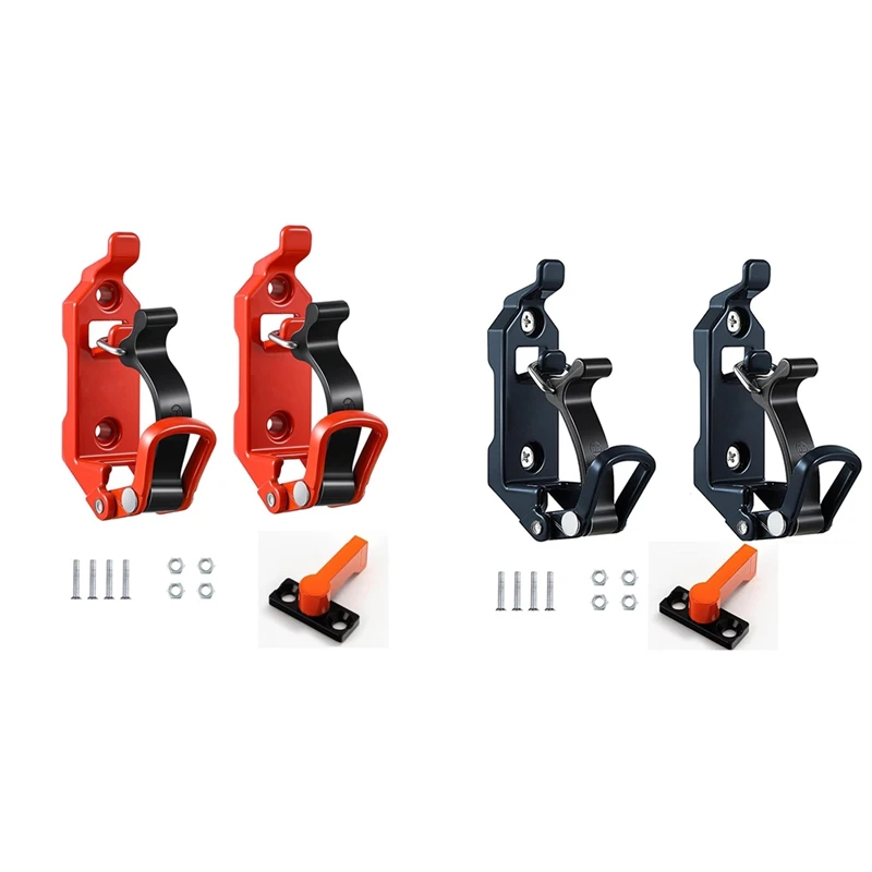 PORK-2Pcs مجرفة جبل لرف السقف جبل مجرفة جبل بين قوسين اكسسوارات جدار تصاعد تنوعا