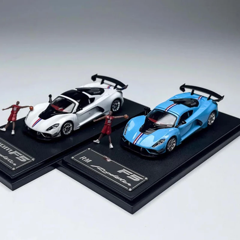 

Модель носорога 1:64 Hennessey F5, модель автомобиля из сплава, статическая коллекция, украшенные праздничные подарки, игрушки
