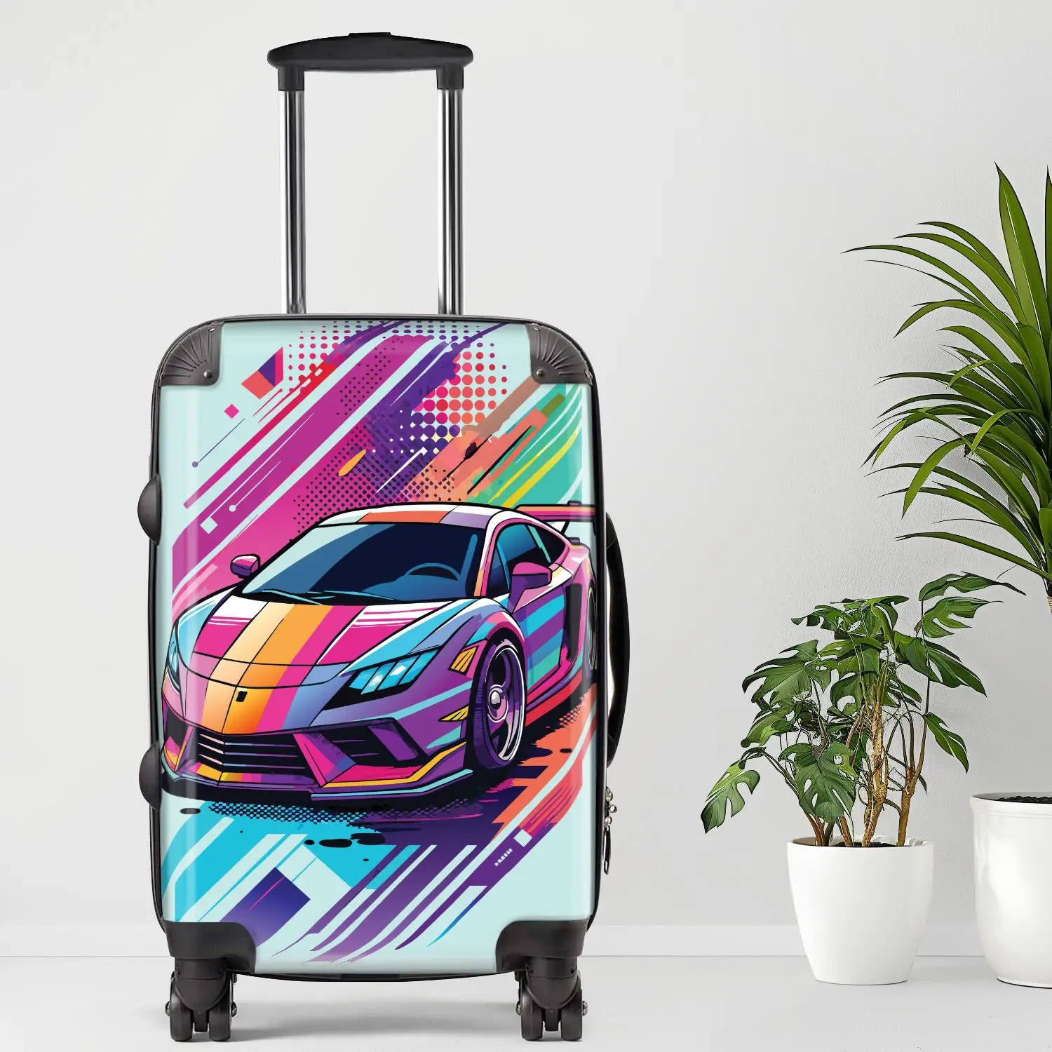 

Car3 Luggage, 20/24/28 Inch Luggage, Carry-On, Custom Luggage, Luggage Set, Suitcase, Travel, Vacation, Cabin Suitcase, Custom S