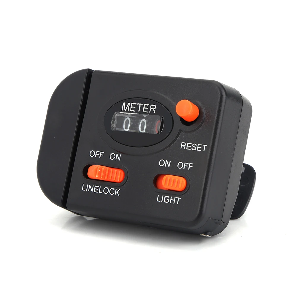 Fishing Depth Finder Fishing Line Meter Counter Professional Clip on Rod Fishing Line Counter Depth Finder Digital Diaplay 99m