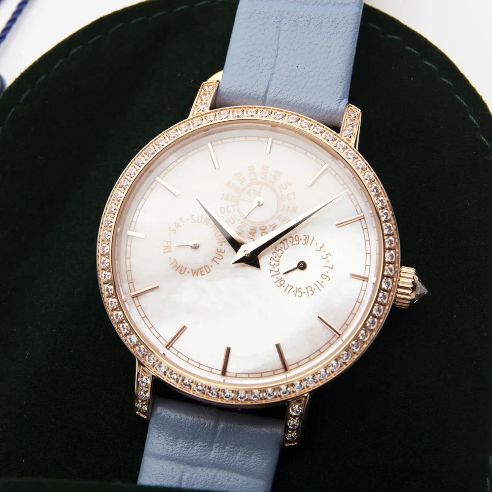 2026 Luxury Brand Women's Automatic Watch Leather Strap Designer Wristwatch Waterproof Casual Classic Women Automatic Watches