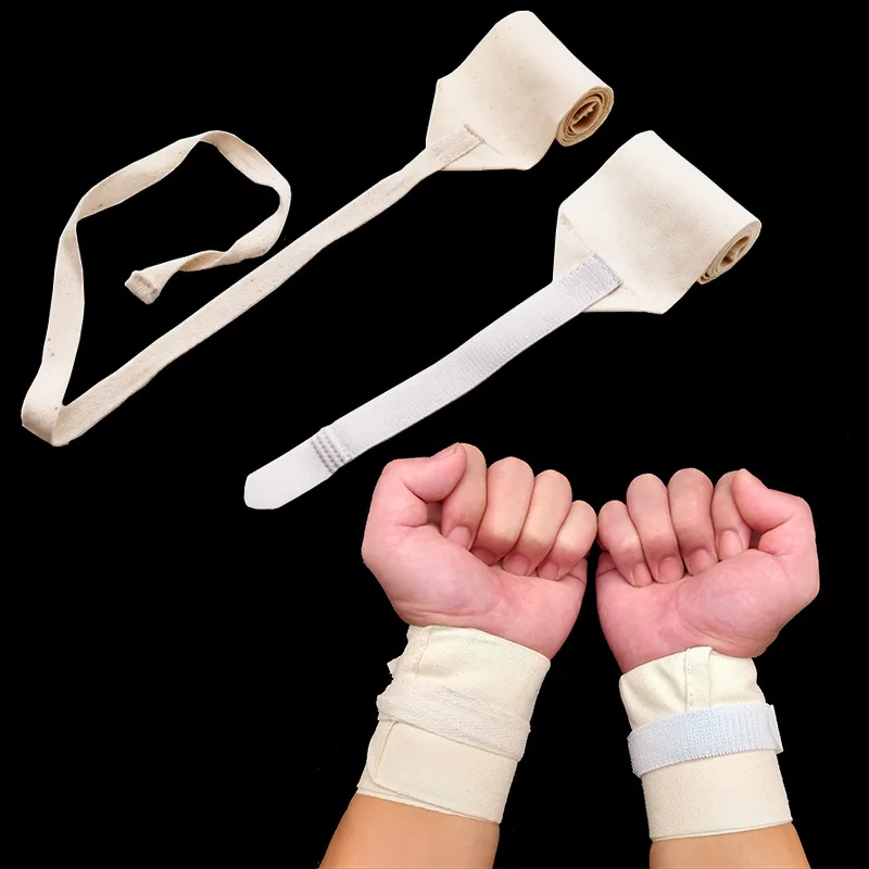 Correas de levantamiento potentes 100% algodón, soporte de muñeca para levantamiento de pesas blanco suave, soporte de seguridad para Fitness, correas de muñeca, 1 par