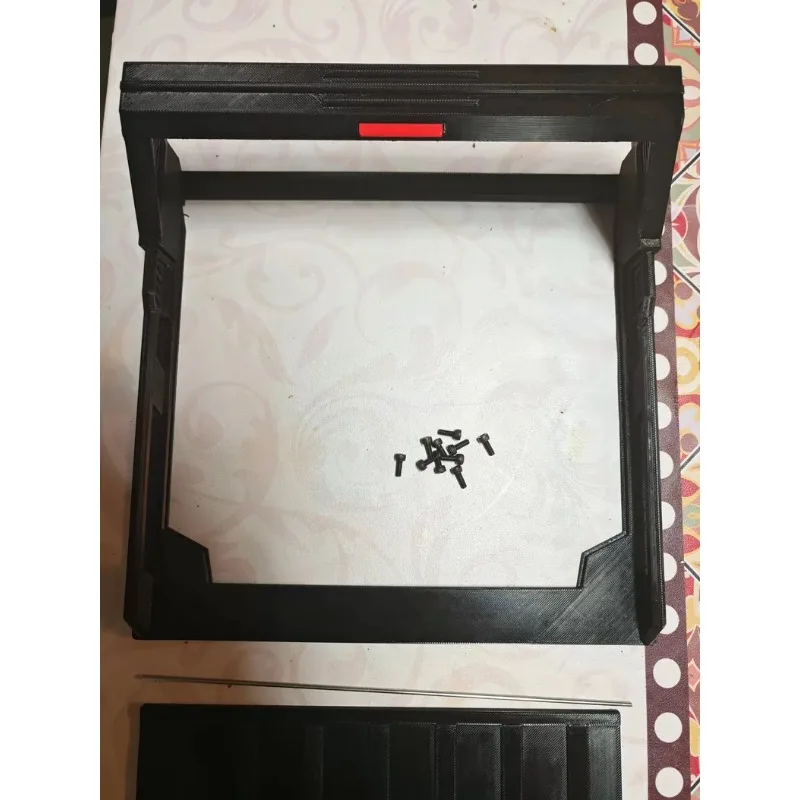 For CK5812 1/7 Scale Model RC Crawler Rear Bed Cover And Roll Cage Set 3D Printed Upgrade Part No-Damage Direct Fit Installation