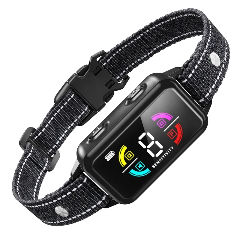 Smart Pet Collar Anti-Barking Device Dog Anti-Dog Barking Induction Anti-Interference Vibration No Electric Shock for Dogs