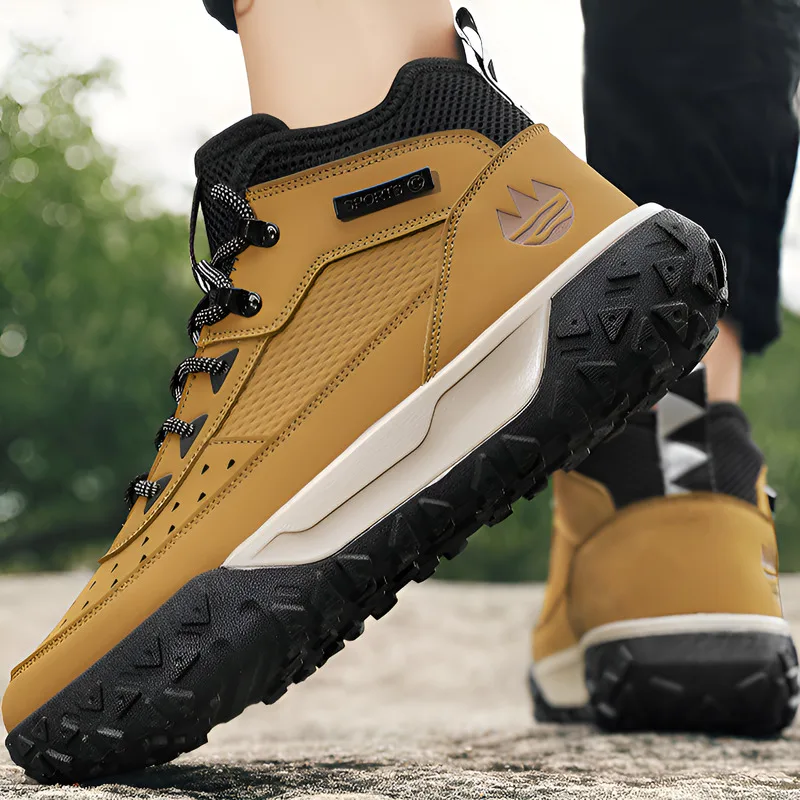 

Спортивная обувь для папы - удобная модная обувь для альпинизма на открытом воздухе, рабочая обувь, кожаная повседневная спортивная обувь