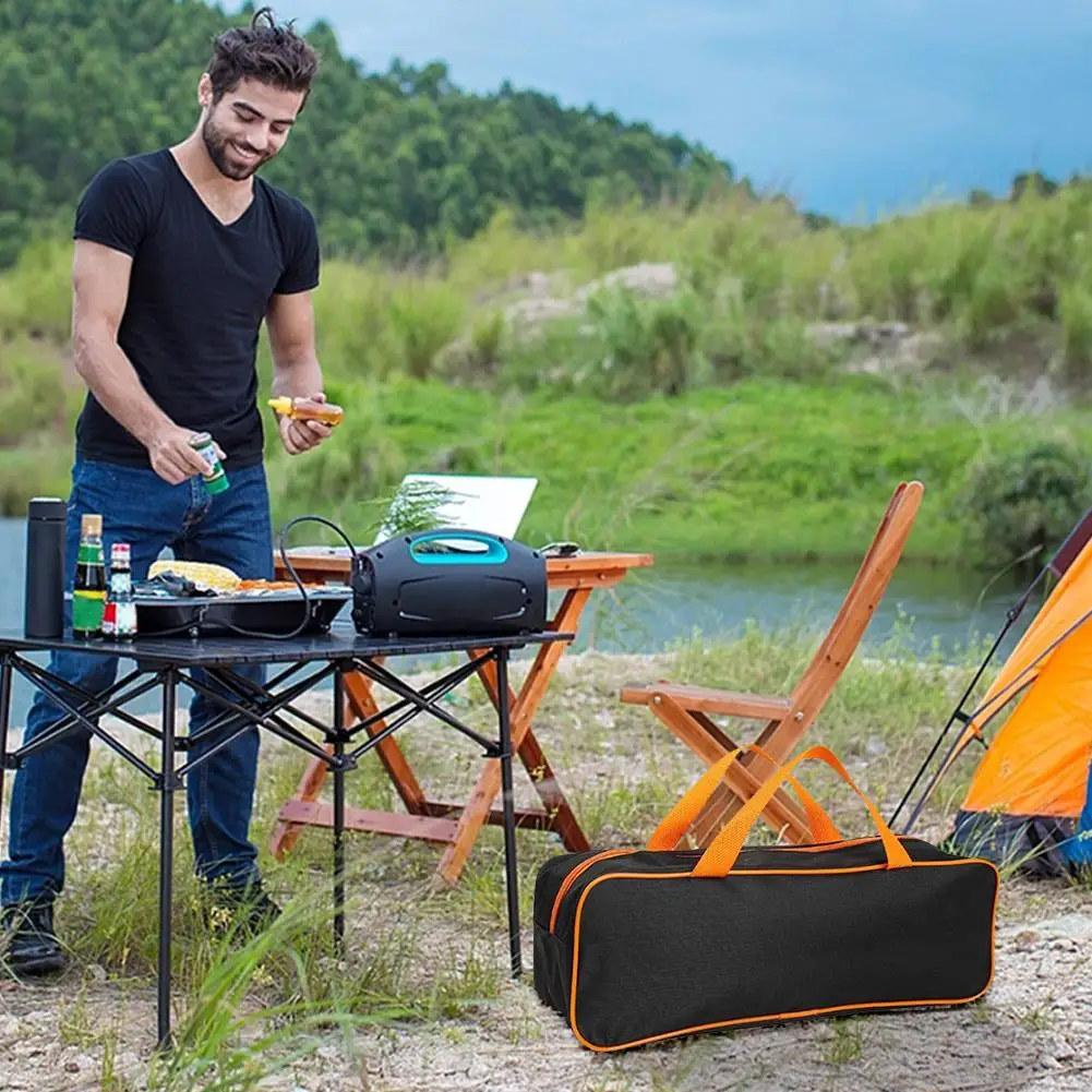 Tool Storage Bag Tote Organizer Barbecue Accessories Carry Camping Camper Bags Outdoor Tools Oxford Cloth Grill