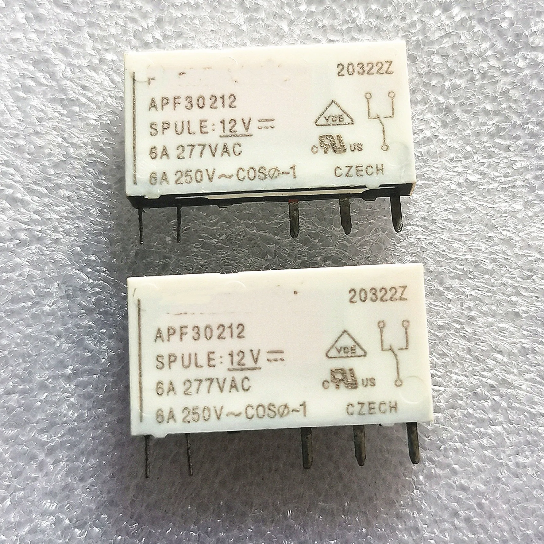 10PCS  Relay   APF30212  APF302 APF30224 12V 24V   6A  5PIN  NEW ORIGINAL IN STOCK