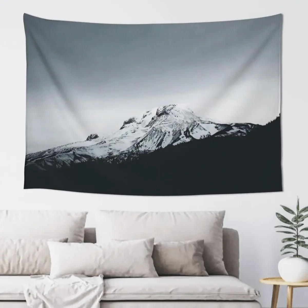 Mt. Hood Oregon Tapestry Wall Mural Room Decore Aesthetic On The Wall Tapestry