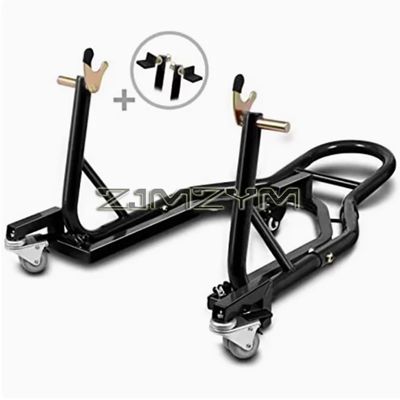 Motorcycle Rear Wheel Lift Frame Strong Load Bearing Bracket Motorcycle Parking Rack Suitable For Motorcycle Repair &Maintenance