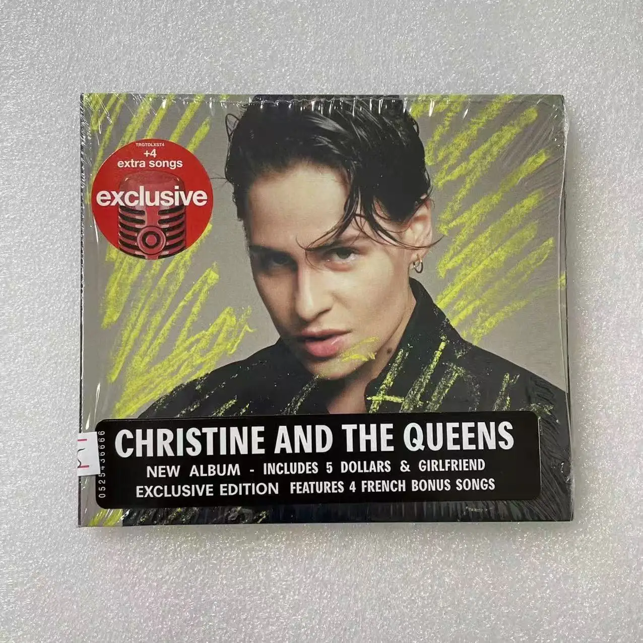 

CHRISTINE AND THE QUEENS Music CD Greatest Hits Album Music Record Cosplay Walkman Car Soundtrack Box Party Music