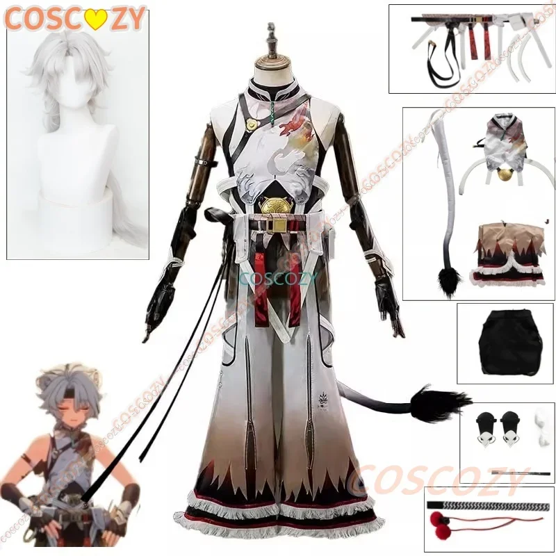 Cosplay Wuthering Waves Ling Yang Costume Lingyang Lion Dance Youth Men's Game Suit Hot Game Wuthering Waves Ling Yang Uniform