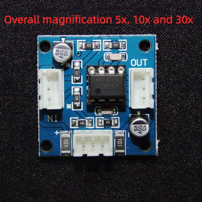 5532 Audio Dual-channel Preamplifier Circuit Board Front Board Audio Installation with Low Noise and Good Sound Quality