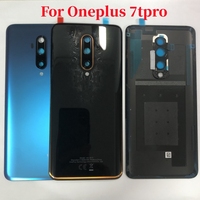 AAA Gorilla Glass 5 For OnePlus 7T Pro McLaren Battery Cover Door Rear Housing Case 7Tpro 5G Rear Cover With Camera Lens