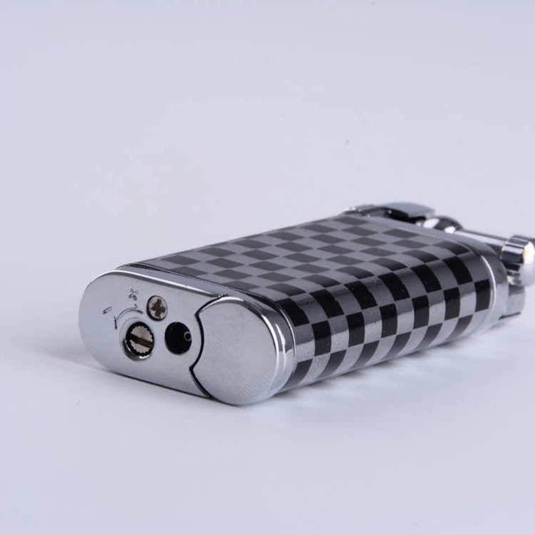 Pipe Lighter Newest and Hottest Explosion of Creative Metal Wind and Air Inflatable Lighters Without Gas