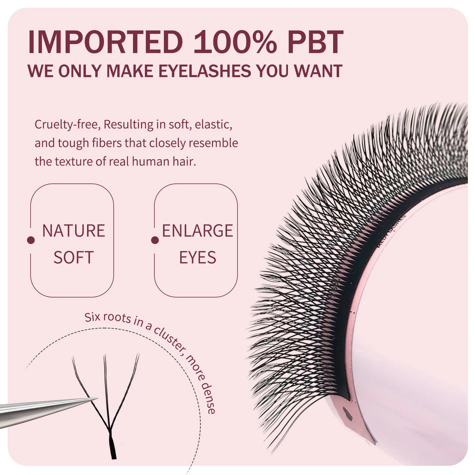 Medylashes Double Tips 3DW Shape Eyelash Extension CIlios Makup Drop Shipper 3D W Premade Volume Fans False Eyelash Make Up Soft