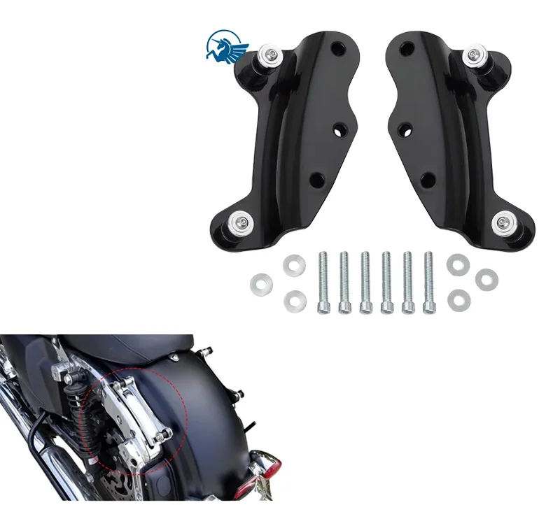 

For Harley Touring Street Electra Ultra Glide Road King CVO 09Up Motorcycle Accessories Mount Four Point Docking Hardware Kit