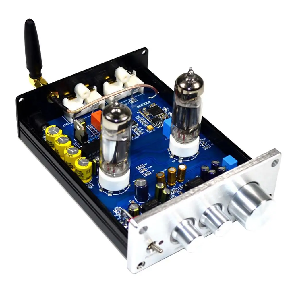 NE5532 버퍼 하이파이 블루투스 5.0 프리앰프 앰프 6J5 튜브 프리앰프