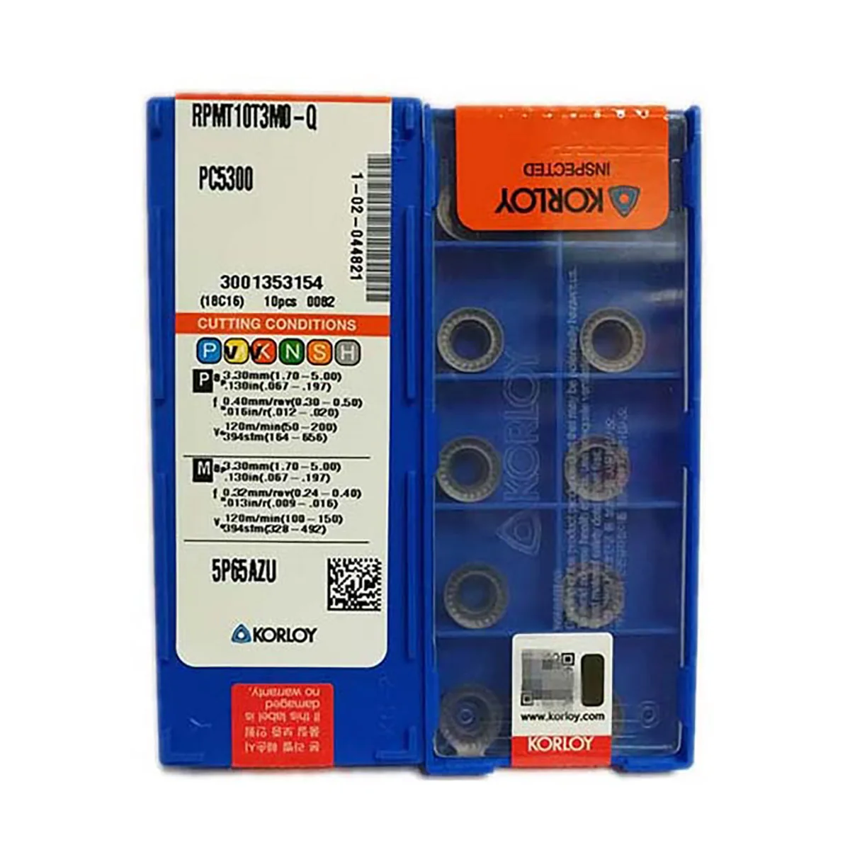 100% Original RPMT RPMT1204 RPMT10T3 RPMT1606 Positive Button Tool Inserts Carbide Milling And Turning Milling Cutter