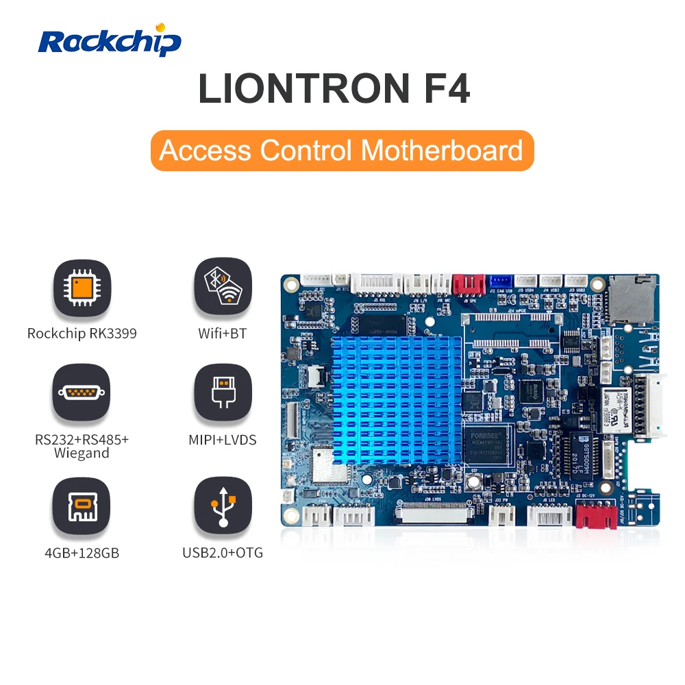 

4GB Ram Single Board Computer RK3399 128GB EMMC Wifi-BT Development Board LIONTRON Run Debian Ubuntu Android Syatem PK Orange Pi