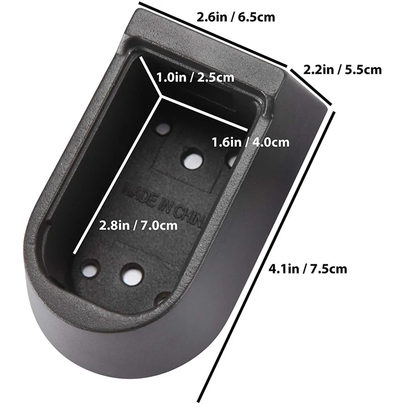 ELECT-Indoor Outdoor Key Lock Box Push Button Combination Wall Mounted Key Safe Storage Security Lock Box