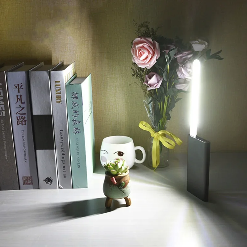 20Pcs/Set USB Plug LED Mini Book Lights Bedroom Night Light Decor Light Portable Reading Desk Lamps for Laptop Keyboard Lighting